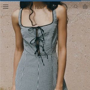 ISO Doen Delaney Gingham Dress